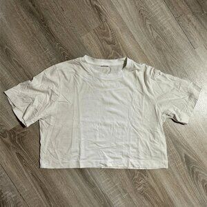 Wilfred Free Aritzia Weekend Cropped T-Shirt